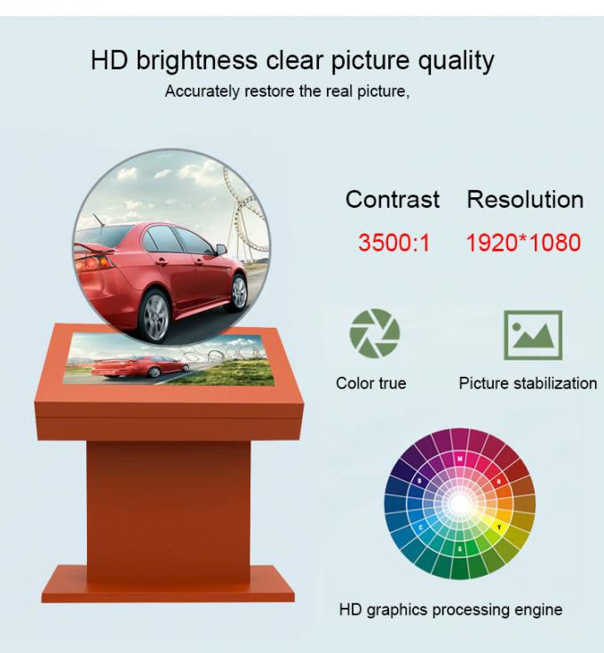 Luchthaven Horizontale Openlucht Digitale Signage Nano Touch screenvertoning met 4G