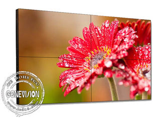 Ultra Smalle Vatting 55“ Digitale Signage Videomuur 1080P HD 3.5mm Helderheid 500