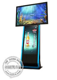 Horizontale of Verticale digitale signage van de monitor multifunctionele kiosk Vertoning die 500cd/M ² adverteren