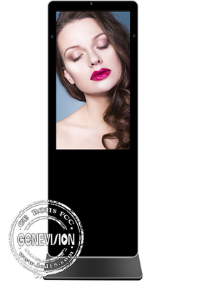 43“ Lcd Dubbel Front Mic Camera Digital Signage Display voor Reclame