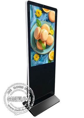 43“ Lcd Dubbel Front Mic Camera Digital Signage Display voor Reclame