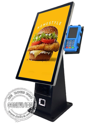 15,6 Kiosk van de de Self - servicebetaling van het Duim1080p 400nits de Capacitieve Touche screen op Lijst