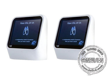 WC-de Muur zet het Toilet van de Touch screenmonitor Adverterend op, Signage van Toiletdigital media