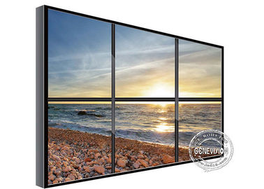 Signage van HD Super Brede LCD Digitale Videomuur ultra Smalle Vatting voor Openbare ruimten