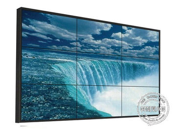 De muur zette Professionele Digitale Signage Videomuurlcd de Lasfunctie op van TV Multiscreen