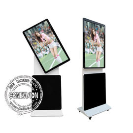 LCD de Kiosk Digitale Signage van het Omwentelingstouche screen Totem, de Adverterende Speler van het 65 Duimtouche screen