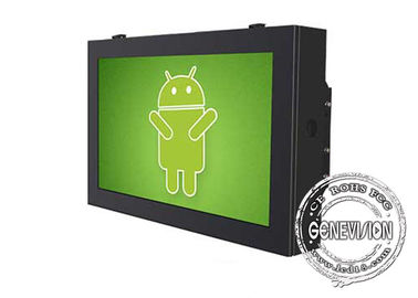 Zet het Openlucht Digitale Signage van winkelvensters Plafond Android op Adverterend Speler met Ventilators