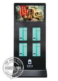 Digitale Signage van Wifi van de dokAutomaat 32 Duim die de Huurpost delen van de Machtsbank