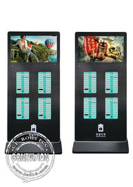 Digitale Signage van Wifi van de dokAutomaat 32 Duim die de Huurpost delen van de Machtsbank