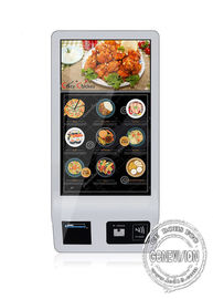 Het automatische het Bestel- Touche screen van Self - service Digitale Kiosken 32 Duim met QR Codescanner