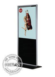 55inch Kiosk van het vloer de Bevindende Touche screen, LCD Digitale Signage voor Adverterende Speler