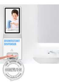 Adverterende Signage van Wifi Digitale van de het Touche screenhand van Android het Desinfecterende middelkiosk