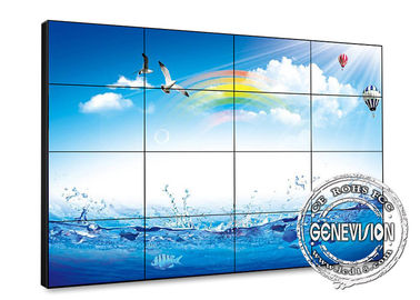 De muur zet de Helderheids Binnenlcd van 55“ 3X3 Hoge Digitale Signage Videomuurvertoning op