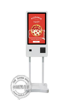 24 de Self - servicekiosk van het duimrestaurant met Kaartjesprinter Scanner NFC