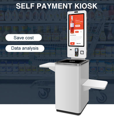Self - servicebetaling 32 de Kiosk van het Duimfhd Touche screen