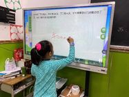 86" Classroom Microphone Inbuilt LCD Touch Screen Whiteboard
