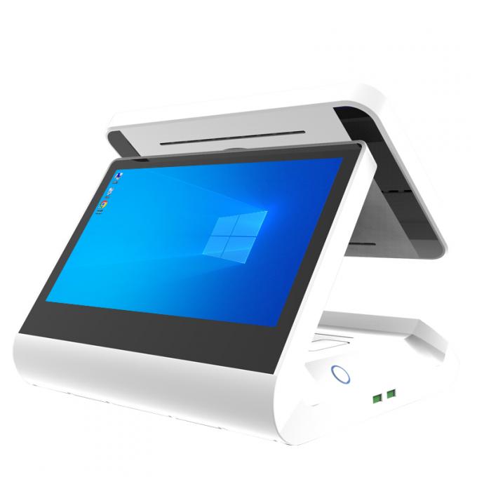 Android Desktop Dubbel scherm Kassa Scherm met 80 mm Printer en Scanner 11.6 inch + 11.6 inch 2GB + 32GB POS Systems Machine Terminal 1
