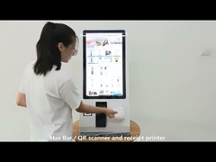 24 Inch Countertop Cashless Touch Screen Self Service Kiosk
