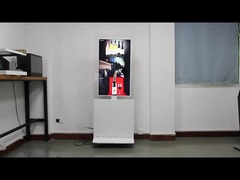 55 inch OLED dubbelzijdig digitaal signage kiosk