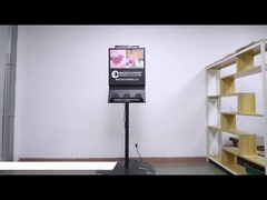 Floor Stand Android Digital Signage 21,5' 5G draadloos telefoon opladen LCD advertentie scherm