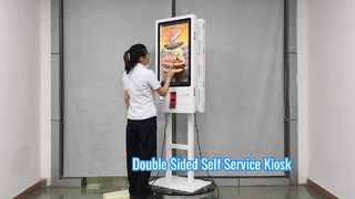 24 inch en 32 inch dubbelzijdige zelfbedieningsbetalingskiosk
