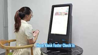 24-inch Desktopl Hotel Self Service-controlekiosk