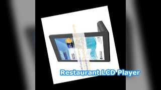 L-vormige LCD-speler voor restaurants