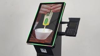 21,5 inch LED-verlichting Capacitief touchscreen Selfservice betalingskiosk