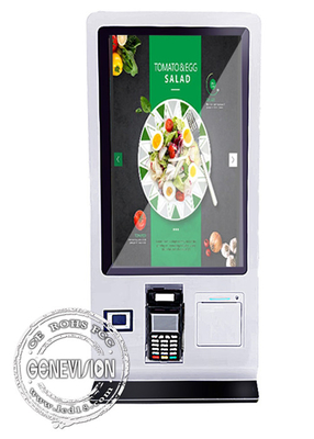 24“ Restaurantcountertop de Kiosk van de Touch screenself - service met POS