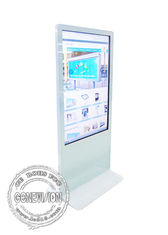 55 Duimlcd Touch screenkiosk Reclamesignage Digitale Aanplakbordvertoning 500cd/M2