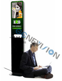 Binnenmoble-Telefoon het Laden Post Digitale Signage Totem 21,5 duimlcd de celtelefoon van de reclamespeler het laden kiosk