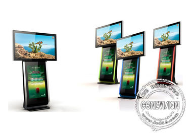 Horizontale of Verticale digitale signage van de monitor multifunctionele kiosk Vertoning die 500cd/M ² adverteren