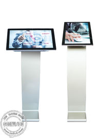 Van de het netwerk multiaanraking van de 21,5 Duimvloer bevindende de Kiosk Digitale Signage allen in één PC-venstersbesturingssysteem