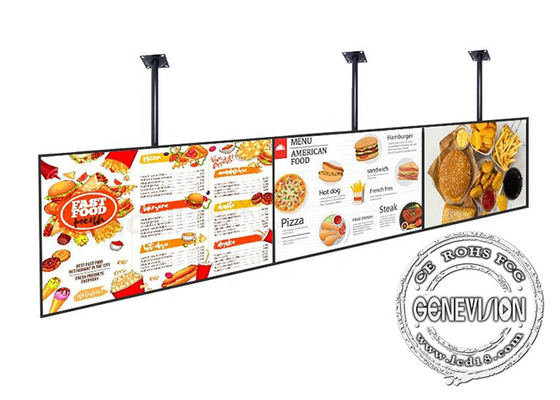 32 55 inch LCD digitale menuborden Plafondmontage of hangend voor weergave