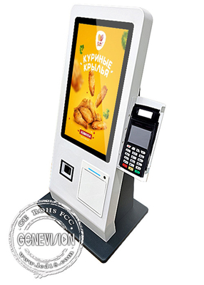 15,6 inch Desktop Restaurant Kiosk Self Service Terminal automatisering bestelling betalen