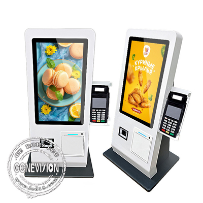 De Monitortouch screen die van het Desktoprestaurant Betalings tot Kiosk opdracht geven