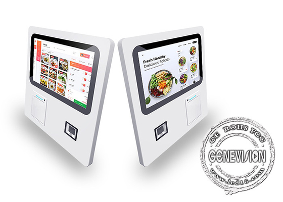 15,6 inch wandmontage automatische bestelrekening touchscreen betalingsterminalmachine