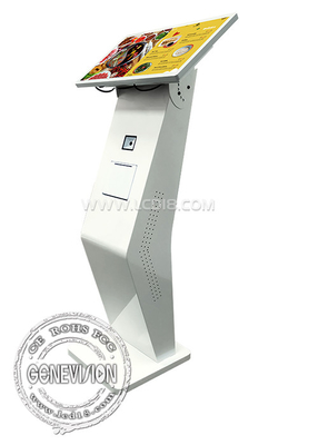 21.5 inch K Design Staande installatie Zelfservice kiosk Met 1920 * 1080 resolutie