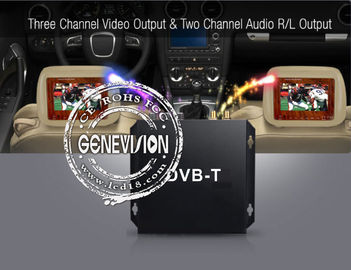 HD DVB - t-Ontvanger van Auto de Digitale TV met 2 Dibcom-tuners actieve vergrote antenne