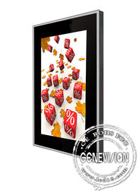 65 duim ultra - Slanke Verticale LCD Vertoning, Shinning Zwarte LCD Media Player