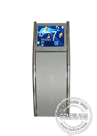Interactieve 22 inch digitale touchscreen kiosk op één verdieping