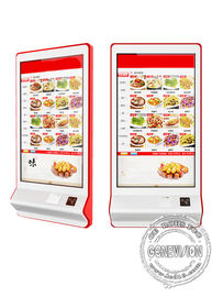32inch de automatische het Bestel- Kiosk van de het Touche screenbetaling van de Machineself - service voor Snel Voedselrestaurant met Kaartlezer