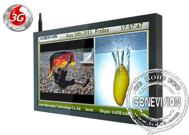 16.7M de Kleur digitale Signage van 42 duimwifi met het Softwaresysteemmuur van DMB Zet LCD Vertoning op