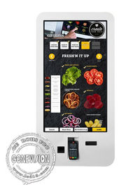 Touch screenpos van het de Vertoningsrestaurant van de machinezelfbediening zet de Interactieve Slimme Muur LCD Vertoning op