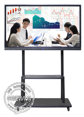 55&quot; tot 110&quot; 4K AG Glass Android 12.0 Dual System 20 Points Touch Screen Whiteboard met camera en microfoon