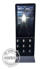 Bevindende LCD Touch screenkiosk 43 Duim met Mobiel Telefoon het Laden Station