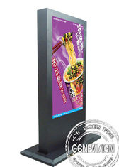 Het verbinden van het Scherm55inch FHD 1080p de Digitale Signage Kiosk van de Updatefloorstanding LCD van Kioskusb met Kalenderfunctie