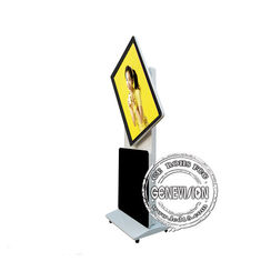 65 Duimlcd Rotable Digitale Signage van de Touch screenkiosk Totem voor Winkelcomplex