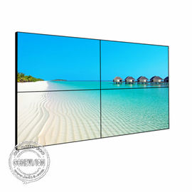 Volledige Digitale Signage van HD LCD Naadloze Videomuur 55 Duim Uiterst dunne Vatting met Steun