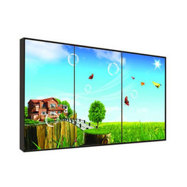 3*1 verticale Muur Opgezette LCD Digitale Signage Video Smalle Vatting 1.7mm van Muurframeless ultra